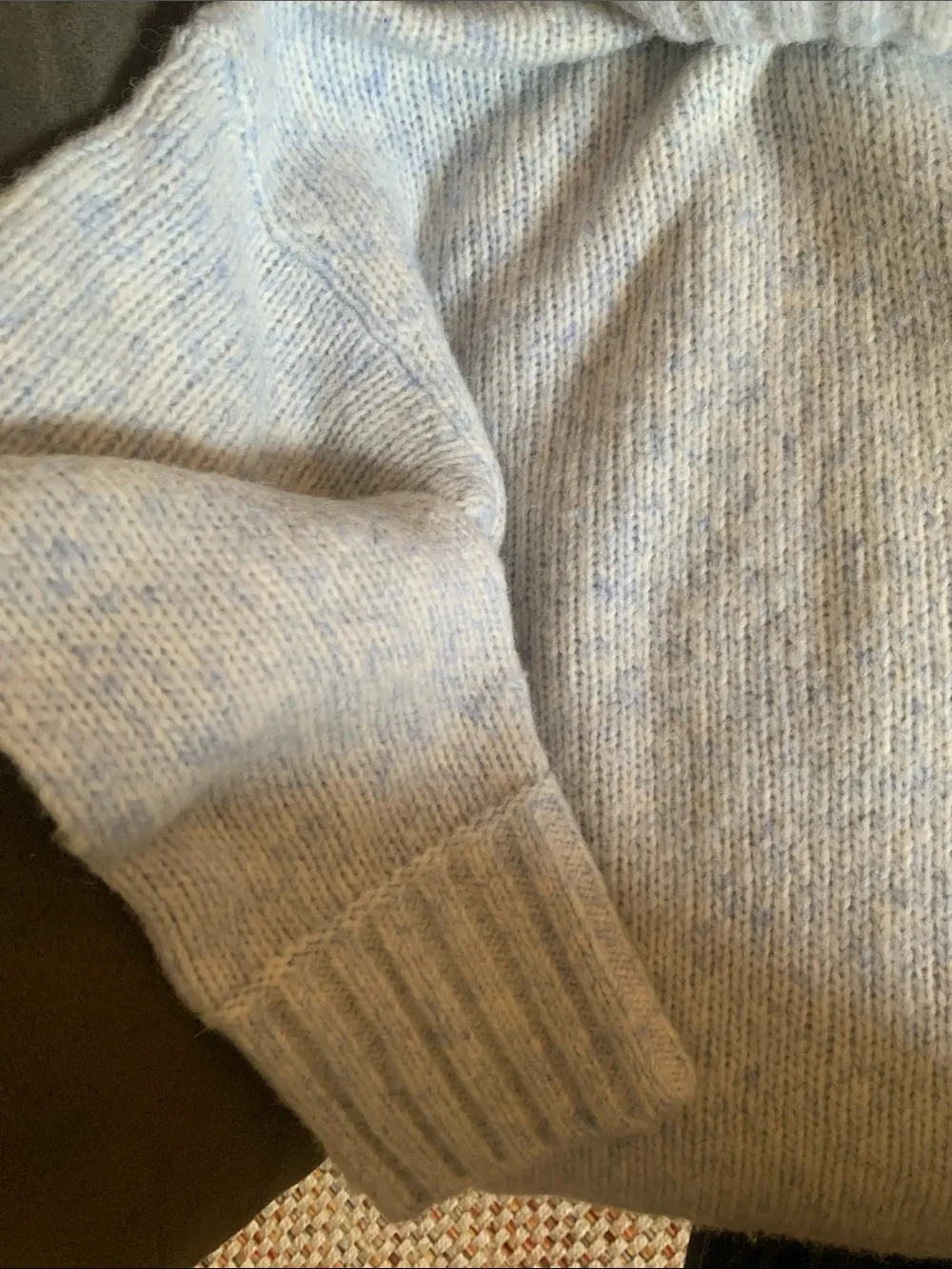 EVERLANE OVERSIZED CASHMERE BLEND CLOUD MED EUC